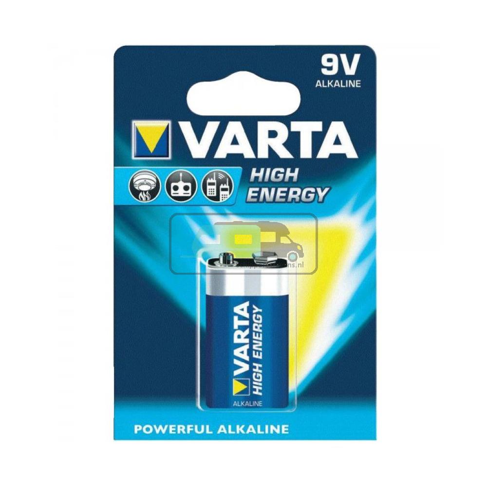 [OCS_A0034153] Varta High Energy Alkaline Batterij 9 Volt