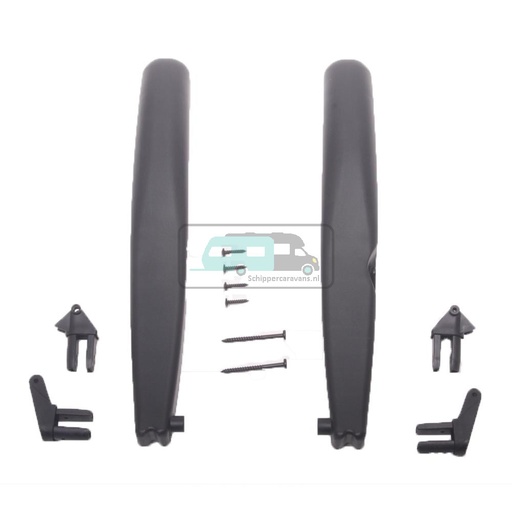 [OCS_2062303] ViaMondo Premium Armsteunset Smal Rubro/Cinzento