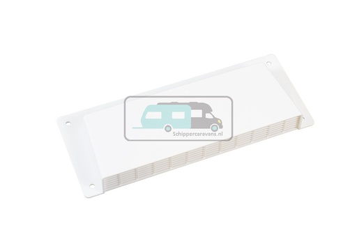 [OCS_2202003B] Ventilatierooster Wit opbouw 21x8.5cm
