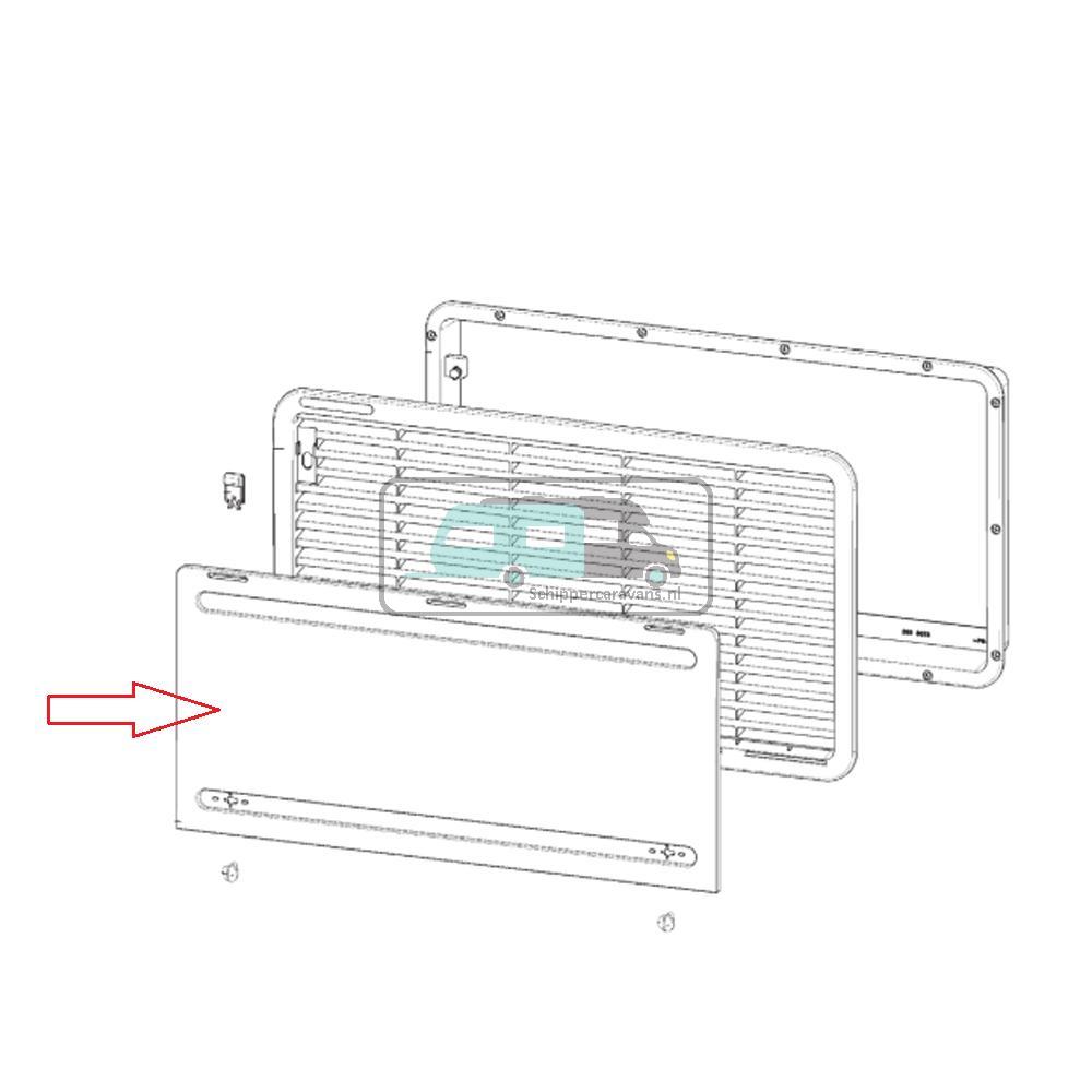 [OCS_A9906149] Dometic Winterafdekkap Wit L300