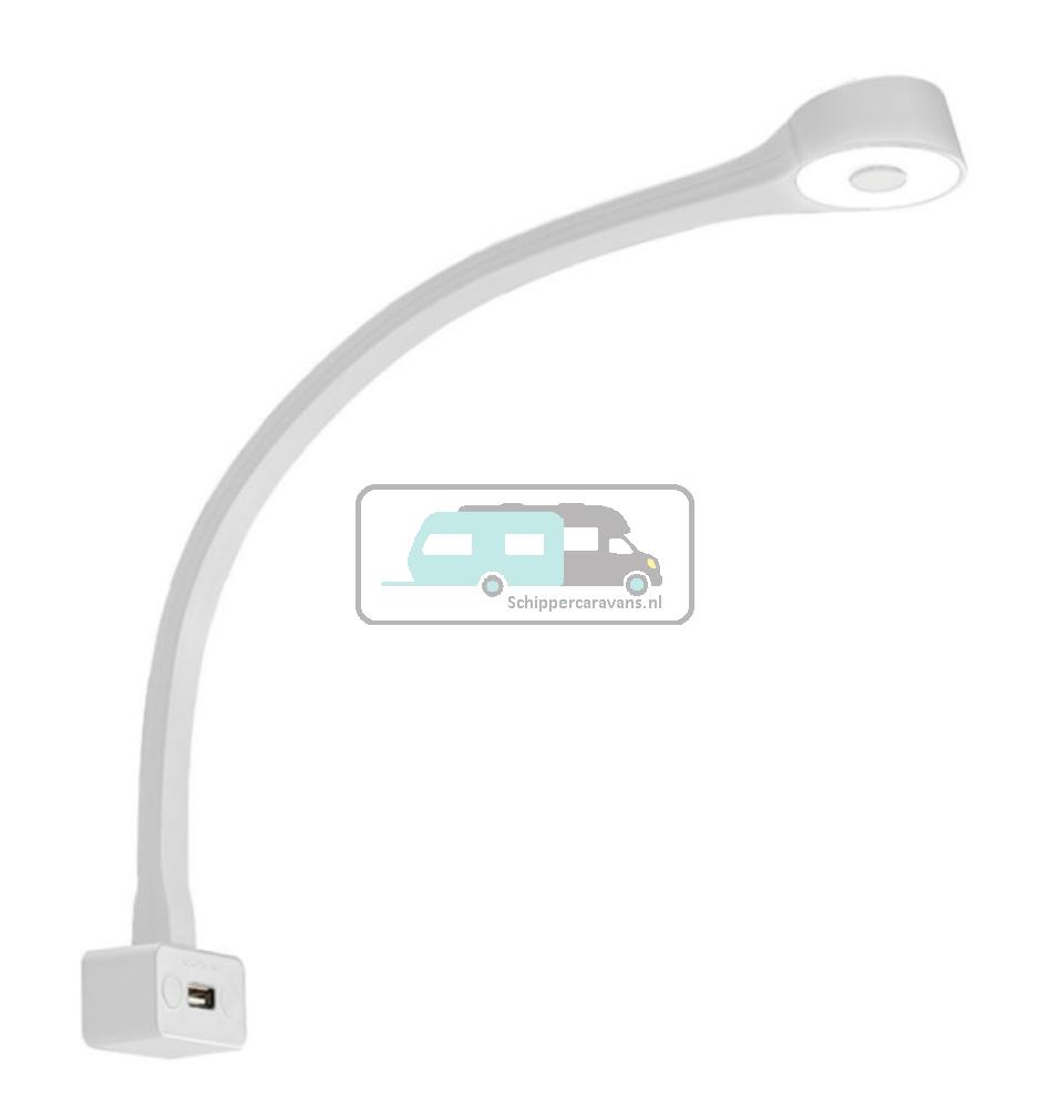 [OCS_A0033475L] LED Lamp met Zwanenhals F Flexibel 12V Wit