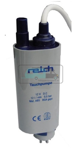 [OCS_2308047B] Reich Dompelpomp met Terugslagklep 12V-12L