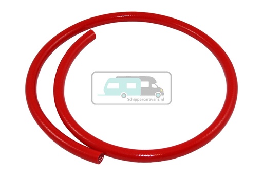 [OCS_2313047B] Waterslang Warm Rood Gewapend 10x14mm 2.5mtr