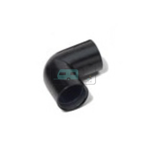 [OCS_2313082B] Reich Hoekstuk 90 graden PE Zwart