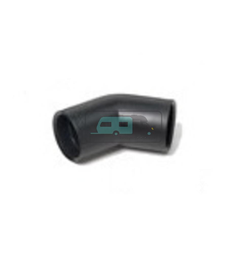 [OCS_A0027130L] Reich Hoekstuk 45 graden PE Zwart