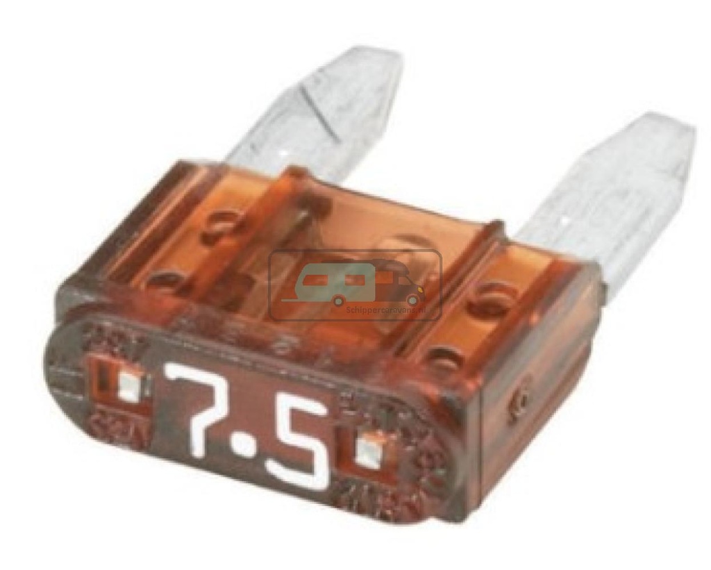 [OCS_A0031685] Mini Zekering 7.5A 100st