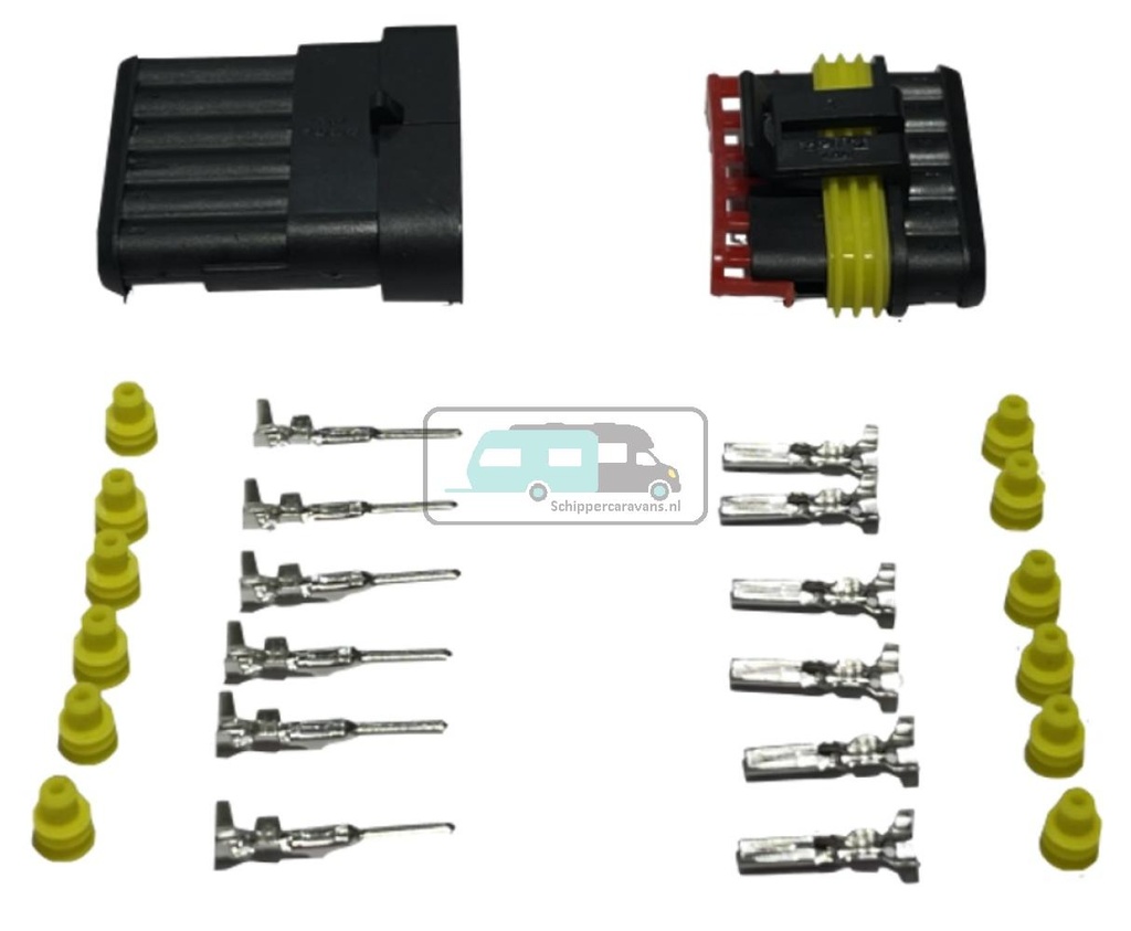 [OCS_A0031880] Superseal Connector Set 6-Polig