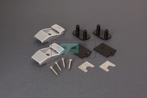 [OCS_2607002] Fiamma Wall Brackets Aluminium Titanium 2st.