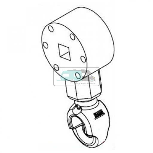 [OCS_2607032] Fiamma opdraaimechanisme F45I/F45TI/F1 luifel