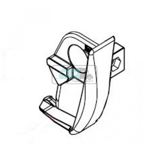 [OCS_2607068] Fiamma Linker Eindkap Voorlijst F45 Ti L Polar White