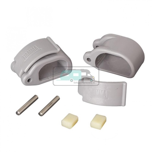 [OCS_2607077] Fiamma vastzetclip Wit poot caravanst v.a. 05