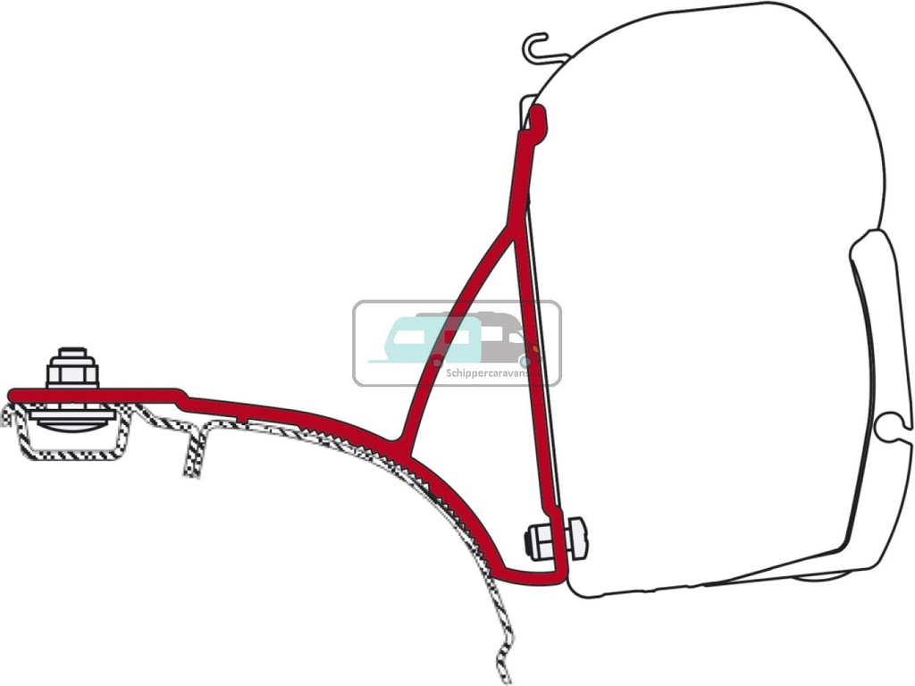 [OCS_A0000047] Fiamma Trafic/Vivaro/Primastar Kit H1-L1/L2 2001-2014 F45
