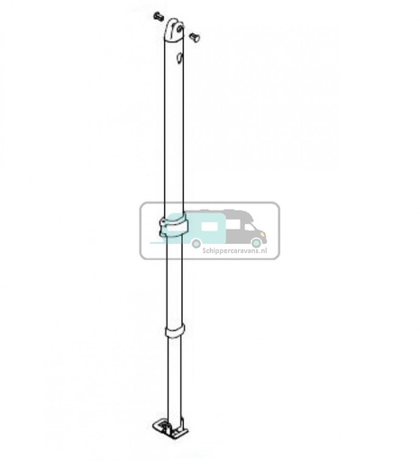 [OCS_2607162] Fiamma right support leg CS225/F35 220 05-07
