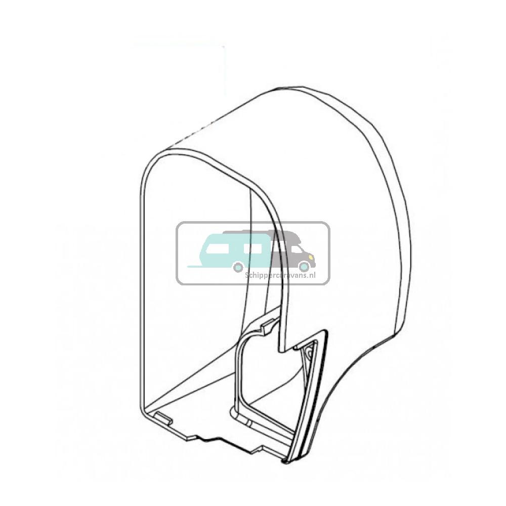 [OCS_A9900774] Fiamma right winch cover F45Til Titanium