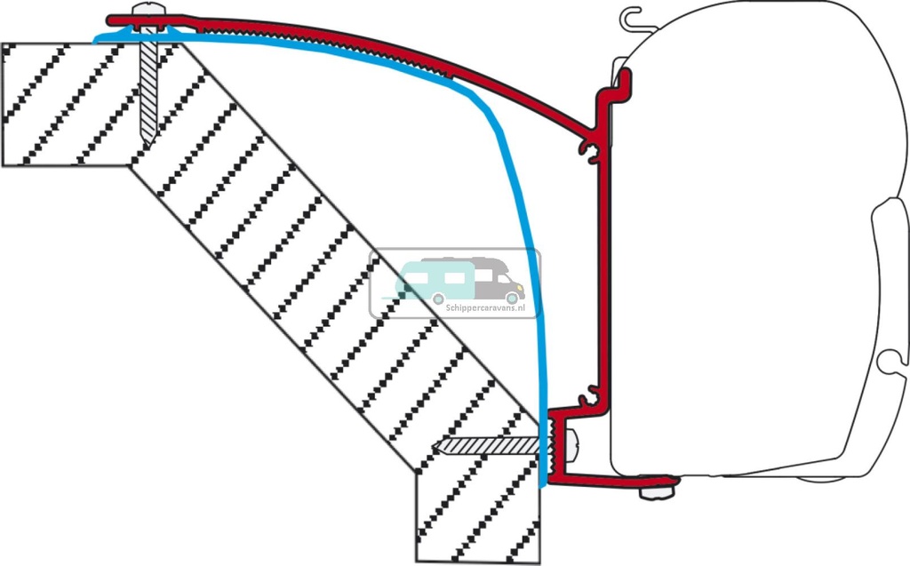 [OCS_A0007963] Fiamma Laika Ecovip 07 Kit F45