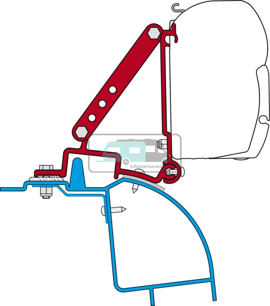 [OCS_A0007421] Fiamma Master/Movano/Interstar H2-L2/L3 Kit F45
