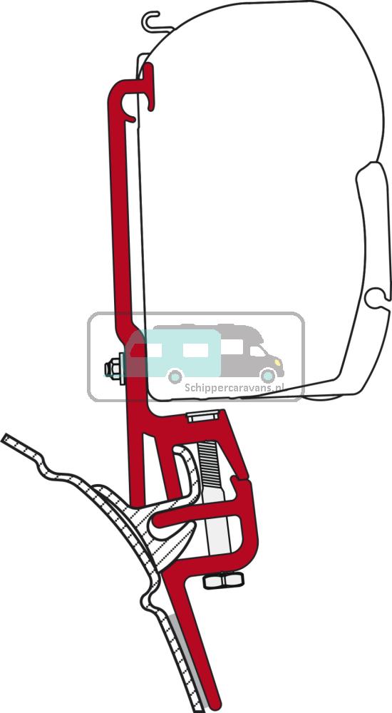 [OCS_A0001183] Fiamma VW T4 Brandrup Kit H1-L1/L2 1990-2003 F35/F45