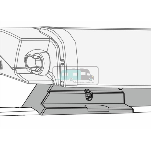 [OCS_2607743] Fiamma Kit Rain Guard + Cover F40 Van Ford Custom L2