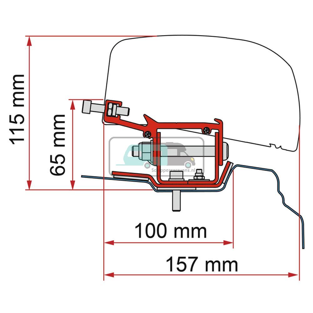 [OCS_A0002794] Fiamma Renault Trafic Kit H1-L1 >2014 F40Van