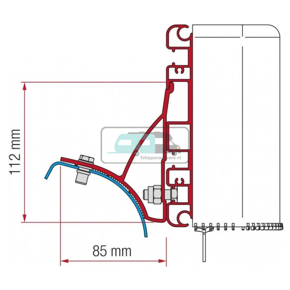[OCS_A0024222] Fiamma Renault Trafic Kit >2015 Compass