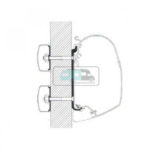 [OCS_2610051] Thule Flat Adapter Serie 5 75