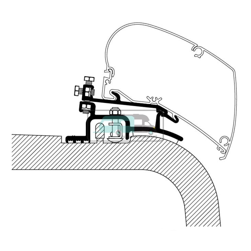 [OCS_A0007670] Thule Ducato/Jumper/Boxer Adapter 1994-2006