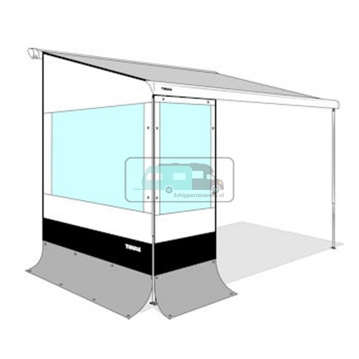 [OCS_2611128] Thule Rain Blocker G2 Zijwand 1200 Uitval 2.50