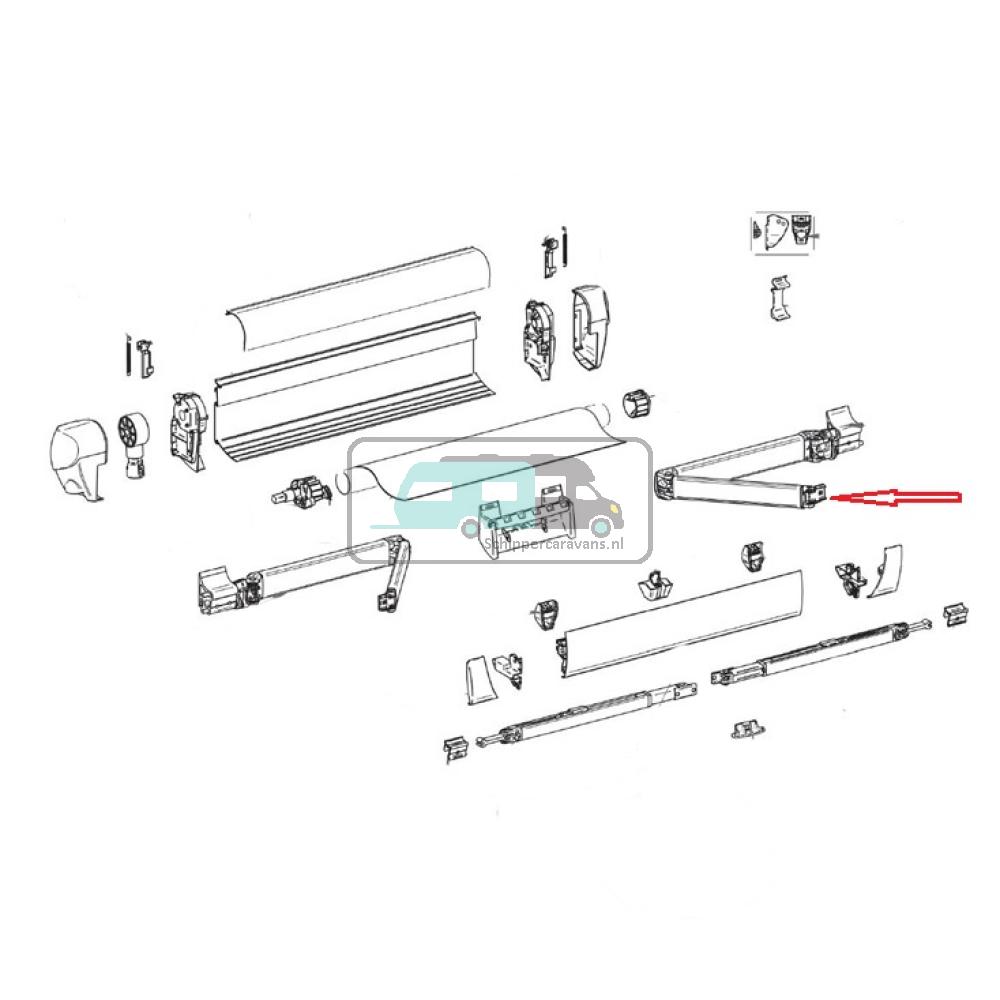 [OCS_A9900157] Thule Connection Lead Rail LH+RH 5003