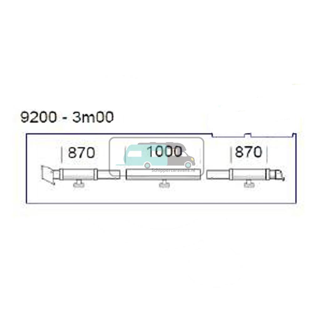 [OCS_A9903560] Thule clamping profile 9200 3 mr Left