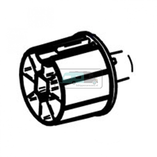 [OCS_2612309] Thule Eindkap Roller Tube LH+RH 9200