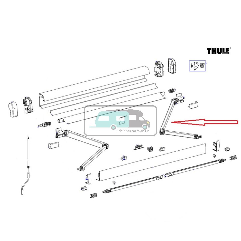 [OCS_A9902465] Thule Knikarm RH 4900 4.00/4.50