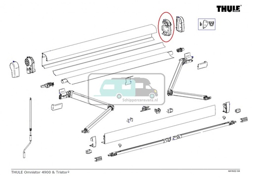[OCS_2612350] Thule Binnenkap RH 4900