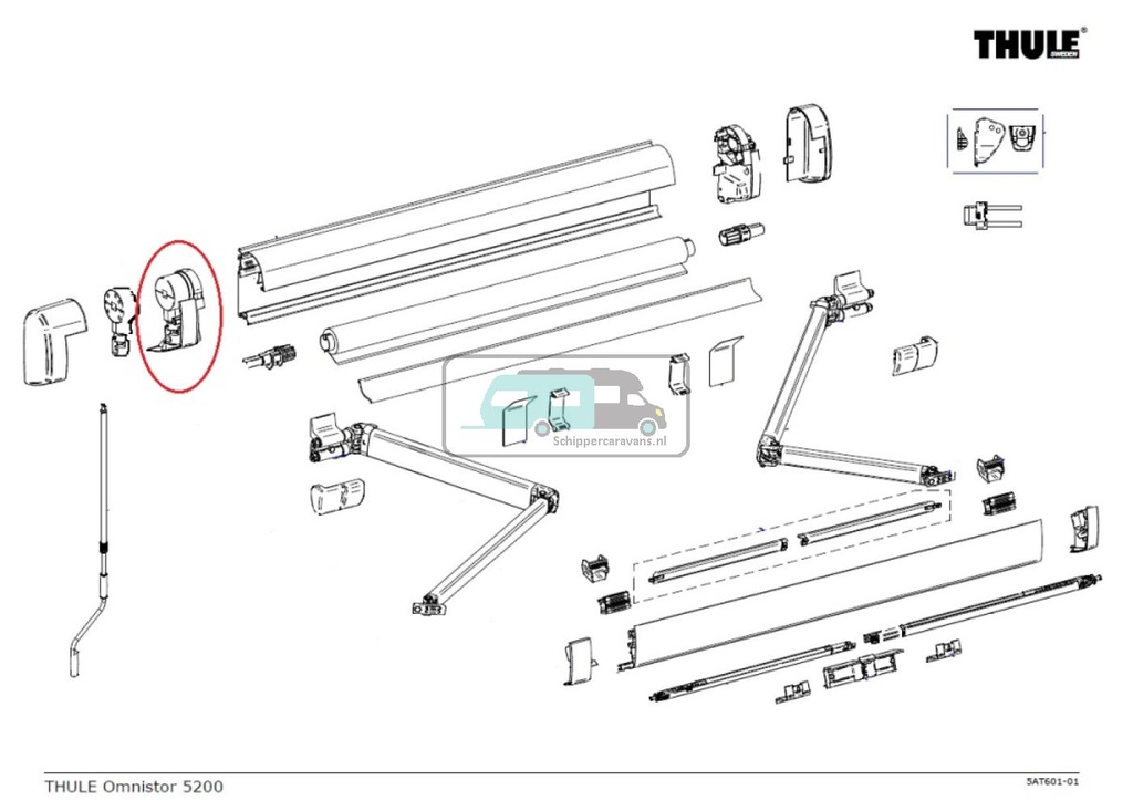 [OCS_A9904497] Thule Binnenkap LH 5200
