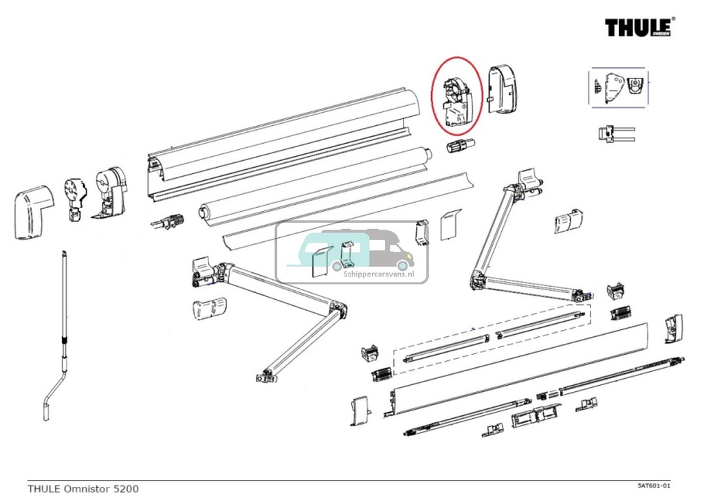[OCS_A0025168] Thule Binnenkap RH 5200