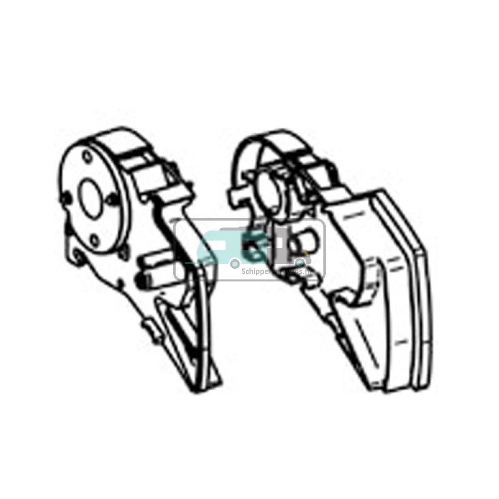 [OCS_A9900343] Thule LH+RH Endplate assy 6200 antra