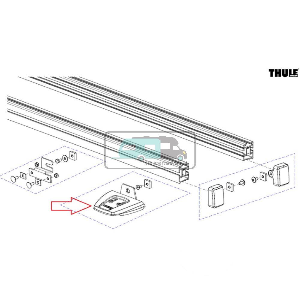 [OCS_A9903583] Thule Ducato H2> 2017 Luifel SmartClamp