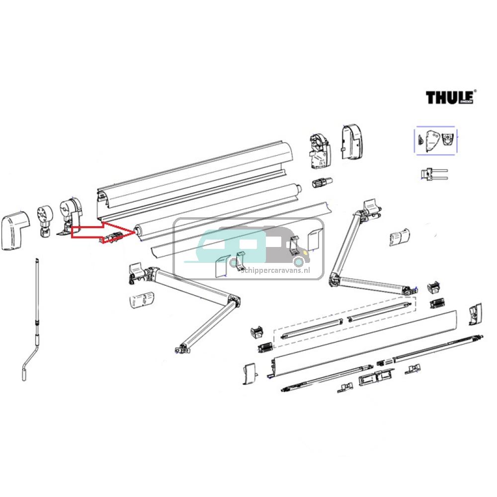 [OCS_A9907195] Thule Roller Tube 5200 4.00