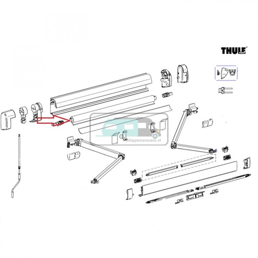 [OCS_2612406] Thule Roller Tube 5200 4.00