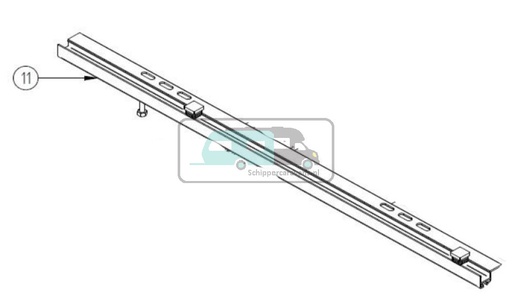 [OCS_2612482] Thule Slide-Out Ducato 2016 Rear Fixation Profile