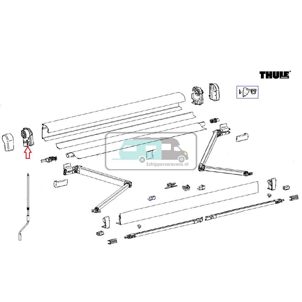 [OCS_A0018231] Thule 4900 Binnenkap links antra