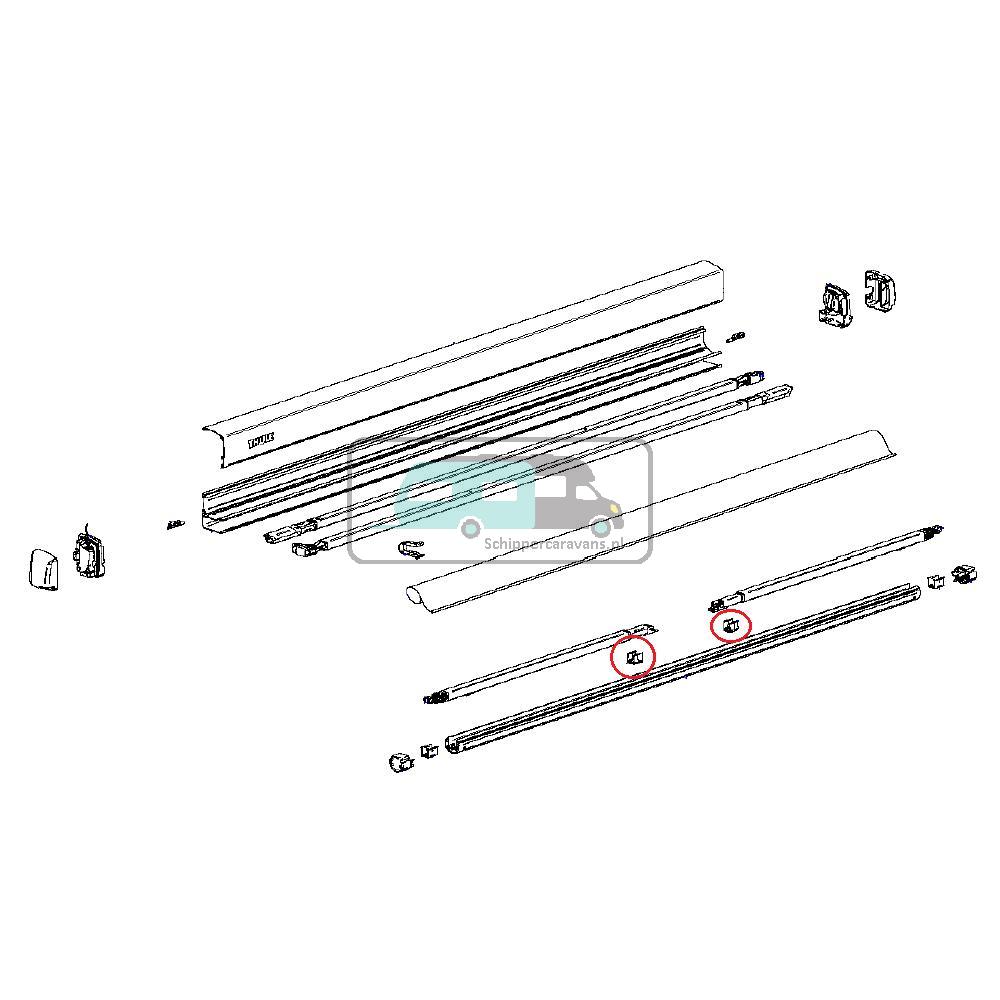 [OCS_A0025222] Thule Anti Rattling Support Arm 3200 2st.