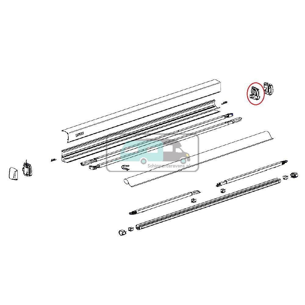 [OCS_A9906709] Thule Endplate Assy R 3200