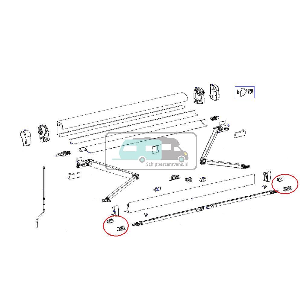 [OCS_A9900267] Thule Connection Support Arm 4900