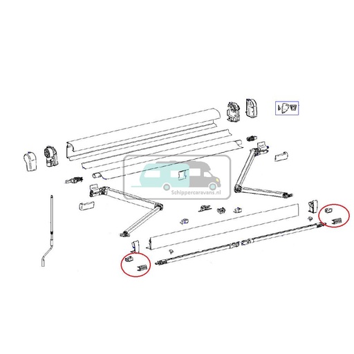 [OCS_2612681] Thule Connection Support Arm 4900
