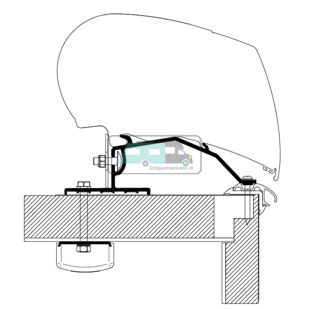 [OCS_A0025422] Thule LMC Caravan Roof Adapter Kit