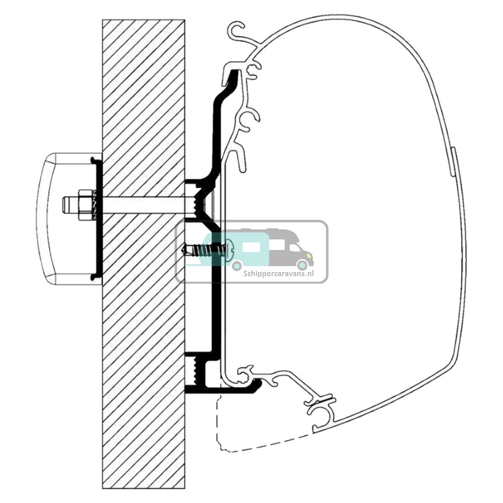 [OCS_A0002482] Thule Bürstner Adapter 2017