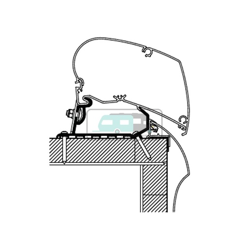 [OCS_2617153] Thule Hobby Optima Deluxe/Premium LED Adapter