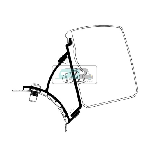[OCS_2617164] Thule VW T5/T6 Minivan Fixed Adapter 3200
