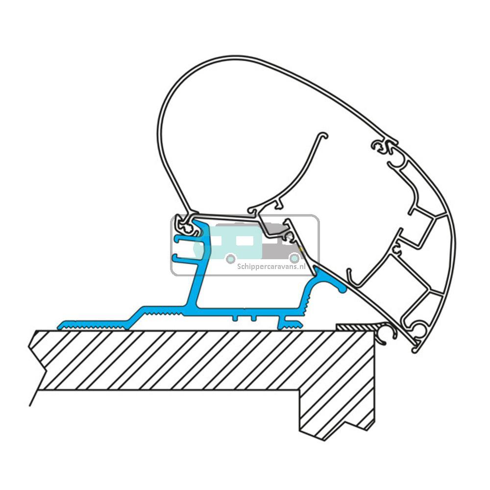 [OCS_A0030036] Dometic Caravan/Master/Movano Adapter >2011