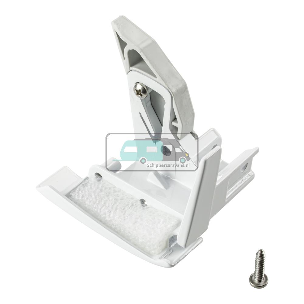 [OCS_A0030628] Dometic Eindkap Leadrail Rechts Wit PW1500